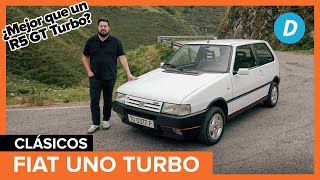 FIAT Uno Turbo ie 1990 INCOMPRENDIDO e infravalorado  Prueba de clásicos  Diariomotor [upl. by Anirahc]