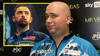 LUKE HUMPHRIES OUT UNBELIEVABLE  Rob Cross REACTS talks Peter Wright conversation [upl. by Nylodnewg842]