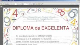 Cum se creează diplome pe didacticro [upl. by Feldman919]