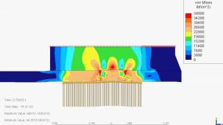 Hydroforming a Tubesheet [upl. by Pedrotti]