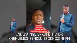 DR KHEHLELEZI UMANGAZE ABANINGI EKHULUMA NGENDLU OKHOZINI FM ENGAVULWA AWUZIZWELE KUTHI UBETHINI [upl. by Ahsieken364]