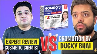 Reality of HOMEO CURE cream and GLUPATONE  Chemist Reviews [upl. by Ecirahc57]