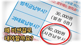 과태료와 범칙금의 차이점에 대해 알아보시죠 벌금 │ 보험료 │ 할증 │ 벌점 │ [upl. by Powell]