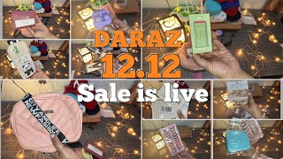 Daraz 1212 shopping Haul🛍️😍 Affordable and free delivery on all items🥰 [upl. by Ainav]