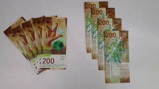 Brand new 200 hundred swiss francs [upl. by Chara]