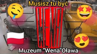 Muzeum motoryzacji Wena Oława wszystkie auta i motory [upl. by Odelle849]