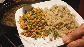 Pilau with Peas  Basmati Rice Pilaf with Green Peas  Punjabi Style Recipe [upl. by Akin]