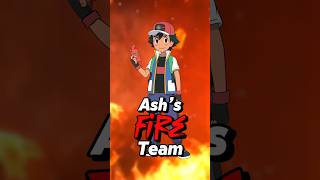 Ash Ketchum’s ALL FIRE TYPE TEAM [upl. by Xineohp]