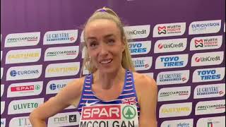 Eilish McColgan reflects on her European 10000m final [upl. by Htaras56]