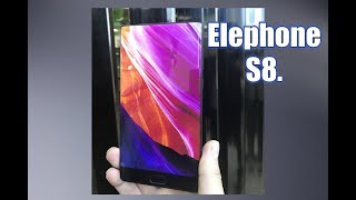 Elephone S8 Helio P25 Tela 2k Bezel Less [upl. by Fanni]