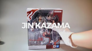 JIN KAZAMA Tekken 8  SH Figuarts Unboxing [upl. by Schubert]