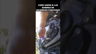 COMO SABER SI LAS BOBINAS DE ENCENDIDO FUNCIONANshorts mecanica automotriz autos [upl. by Nanyk]