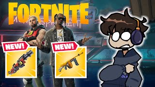 Fortnite Chapter 2 REMIX IST DRAUSSEN 🔥 MYTHISCHE DRUM GUN amp RAPGOD MINIGUN 🎮 🎤 [upl. by Malloy607]