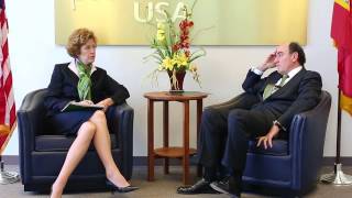 Interview Iberdrola Chairman Ignacio Galan speaks with Mainebiz [upl. by Wynn]