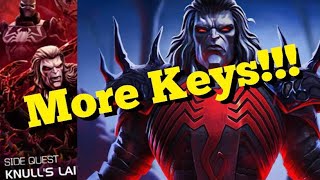 MCOC  Side Quest Knull’s Lair  Week 3  What to do with Extra Keys  Knull’s Throne Solo [upl. by Modeste]