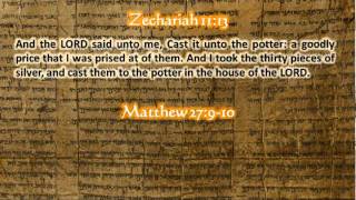 KJV Error NT Quote of Zechariah 1113 [upl. by Akram]