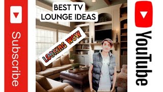 tv lounge designs  quotUltimate TV Lounge Ideas Transform Your Space for Comfort amp Entertainment [upl. by Ailecec]