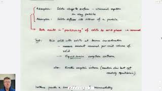 41 Retardation amp Attenuation  sorption and isotherms distribution coefficients [upl. by Radmen]