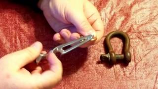 French Marlinspike  skackle key spike [upl. by Arit]