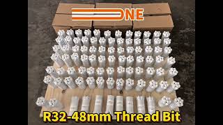 BESTONE R3248MM Thread button bit [upl. by Norag]