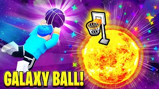 I Bought THE GALAXY BALL In Dunking Simulator And DID ABSOLUTELY INSANE DUNKS Roblox [upl. by Brenna]