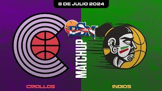 Criollos de Caguas vs Indios de Mayagüez  BSN2024 [upl. by Podvin]