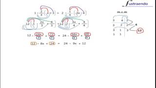 ecuaciones de primer grado con fracciones y parentesis [upl. by Deane]