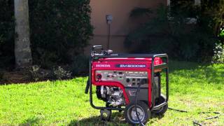 Connecting a generator to your home  Honda Generators [upl. by Aiuqet]