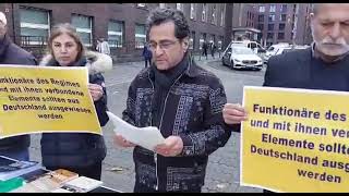 Düsseldorf Nov 2 2024 MEK Supporters Exhibition to Condemn the Mullahs’ Regime Crimes in Iran 2 [upl. by Ricardama]