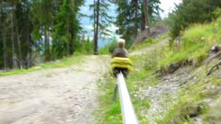 Sommerrodelbahn im Stubaital  Mountain Coaster [upl. by Madison]