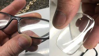 REMOVING “antiglare” coating from glasses isopropyl alcohol [upl. by Habeh]