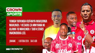 LIVE CROWN SPORTS YANGA SC YAPANGA KUFANYA MAKUBWA CAF HESABU ZA MNYAMA NI ALAMA 16 [upl. by Evadnee]