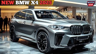 FIRST LOOK New BMW X4  Is This the Best SUV of 2025 WATCH NOW [upl. by Nyrahtak]