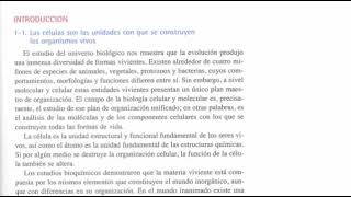 Audiolibro de quotBiología Celular y Molecular de Robertisquot 16° Ed  Parte 1  Pag1  Introducción [upl. by Truda483]