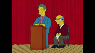 Kirk Van Houten Talks To Springfield Elementary School  The Simpsons [upl. by Samuele]