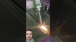 Automatic welding process of metal oval frame [upl. by Netsrak]