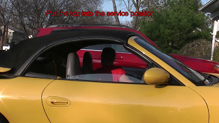 Porsche 996 convertible top fix [upl. by Chaim]