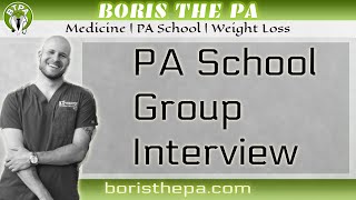 PA school group interview tips [upl. by Regan]