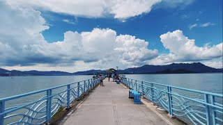 4K Hong Kong walk  Ma On Shan Tai Shui Hang village to Wu Kai Sha Pier 2020 [upl. by Nohtanoj]