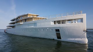 The transport of Feadships 103m 337ft Project 1011 [upl. by Byrd]