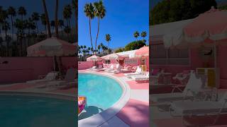 🌸 Trixie Motel  Palm Springs 🌸 trixelmotel palmsprings pinkaesthetic [upl. by Harl]