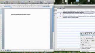 Tutorial 3 Importing citations and references into a Word document from a Sente library [upl. by Pizor]