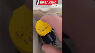 How to Fix a Toilet That Wont Stop Running How To Inspect a Toilet Fill Valve shorts [upl. by Oirifrop905]