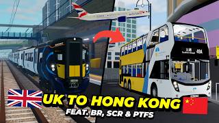 I travelled from the UK to HONG KONG in Roblox [upl. by Damalas]