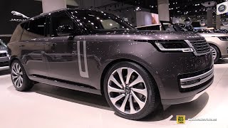 2022 Range Rover Autobiography LWB  Exterior Interior Walkaround  Debut at 2021 LA Auto Show [upl. by Sillek]