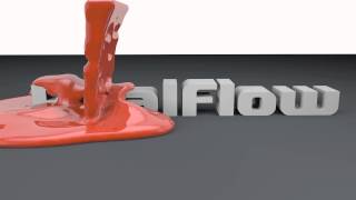 Thick Fluid RealFlow Simulation [upl. by Eelreveb253]