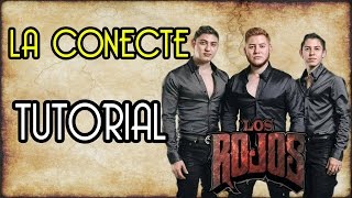 Los Rojos  La conecte TUTORIAL DE ACORDEON DE FA [upl. by Shellie304]