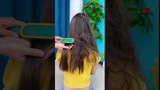 Electric Straightener Comb Se Paaye Silky Smooth Bal 💁‍♀️  Hair Styling Made Easy shorts [upl. by Ameg127]