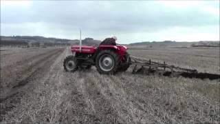 Rare Massey Ferguson 135 4wd Tractor [upl. by Adilen]