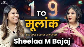 1  9 Number Qualities amp Success Rate । Mulank Secrets । Sheelaa M Bajaj ने खोले हर Number के राज़ [upl. by Aikemaj]